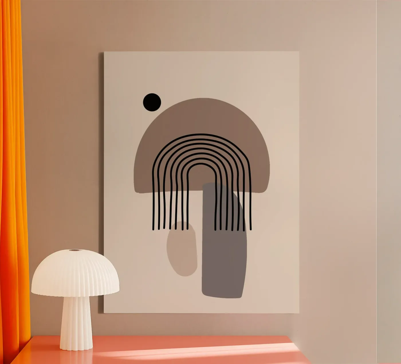 minimal shape canvas van scoten