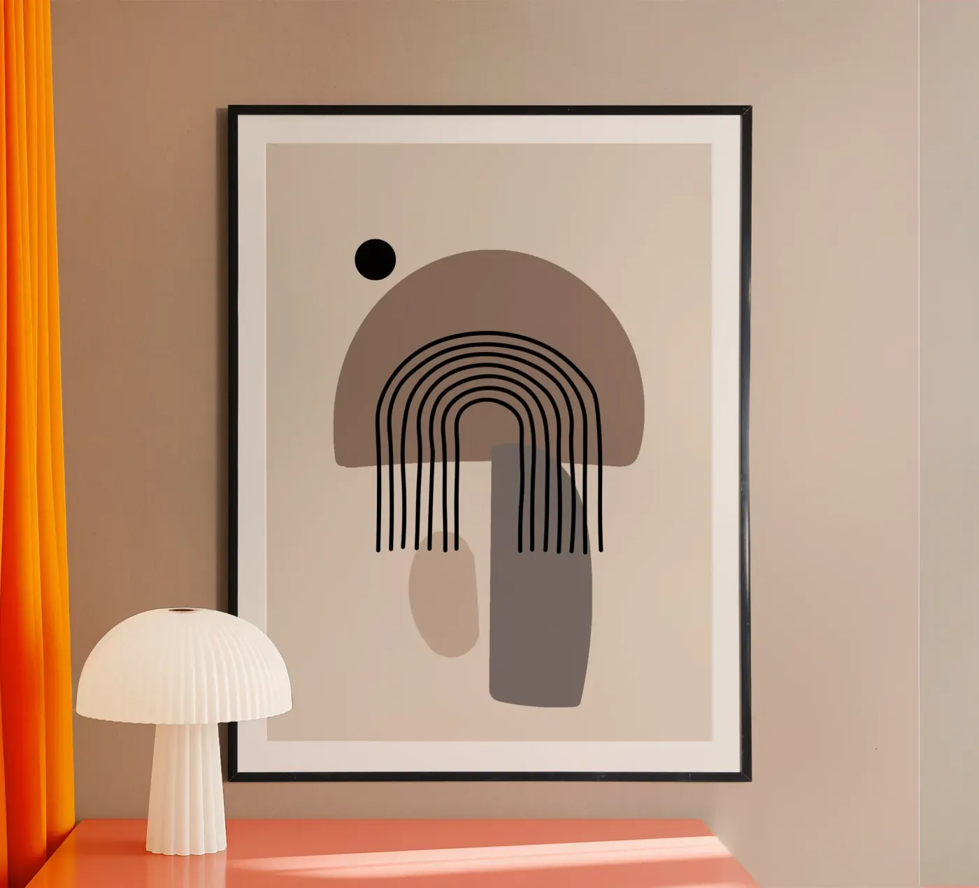 minimal shape poster by scoten