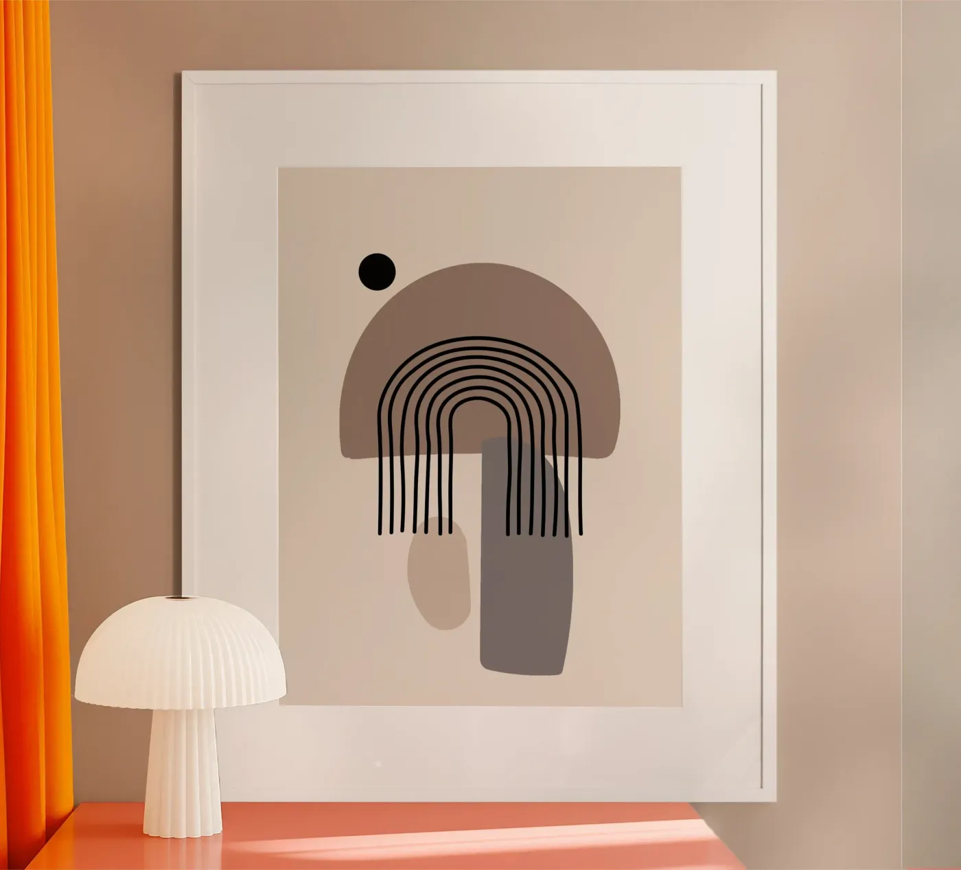 minimal shape poster by scoten