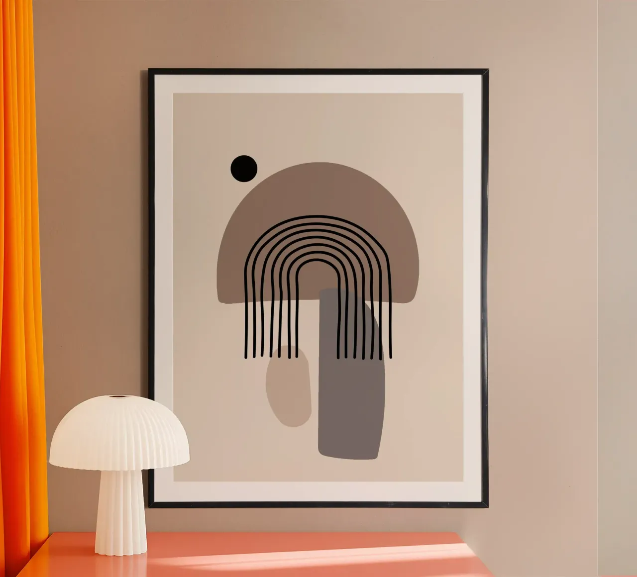minimal shape poster da scoten