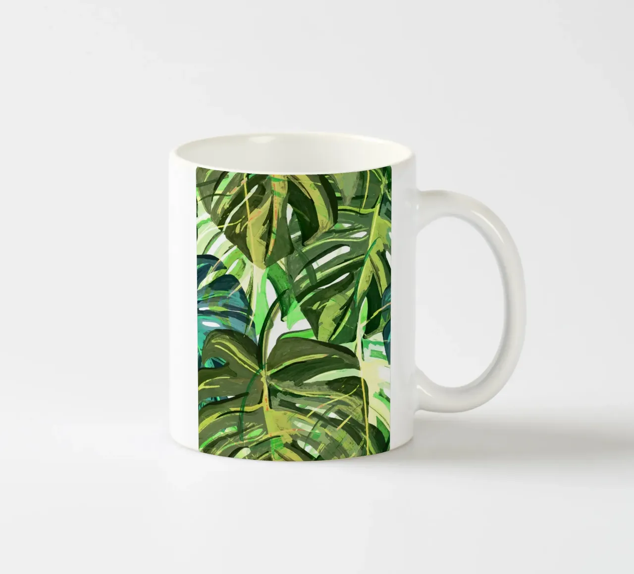 leaf forest in sun tazza in ceramica da scoten