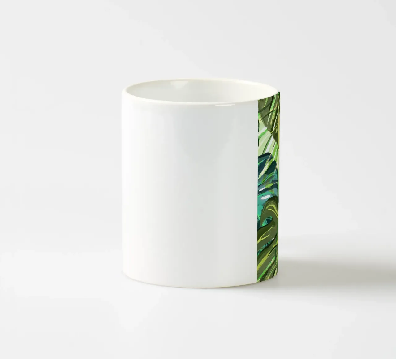 leaf forest in sun tazza in ceramica da scoten