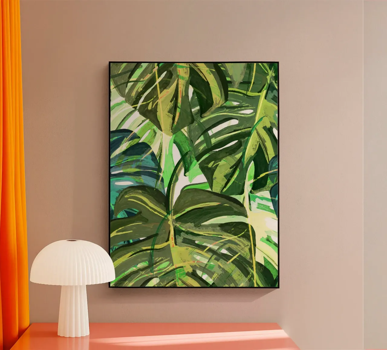 leaf forest in sun plexiglass da scoten