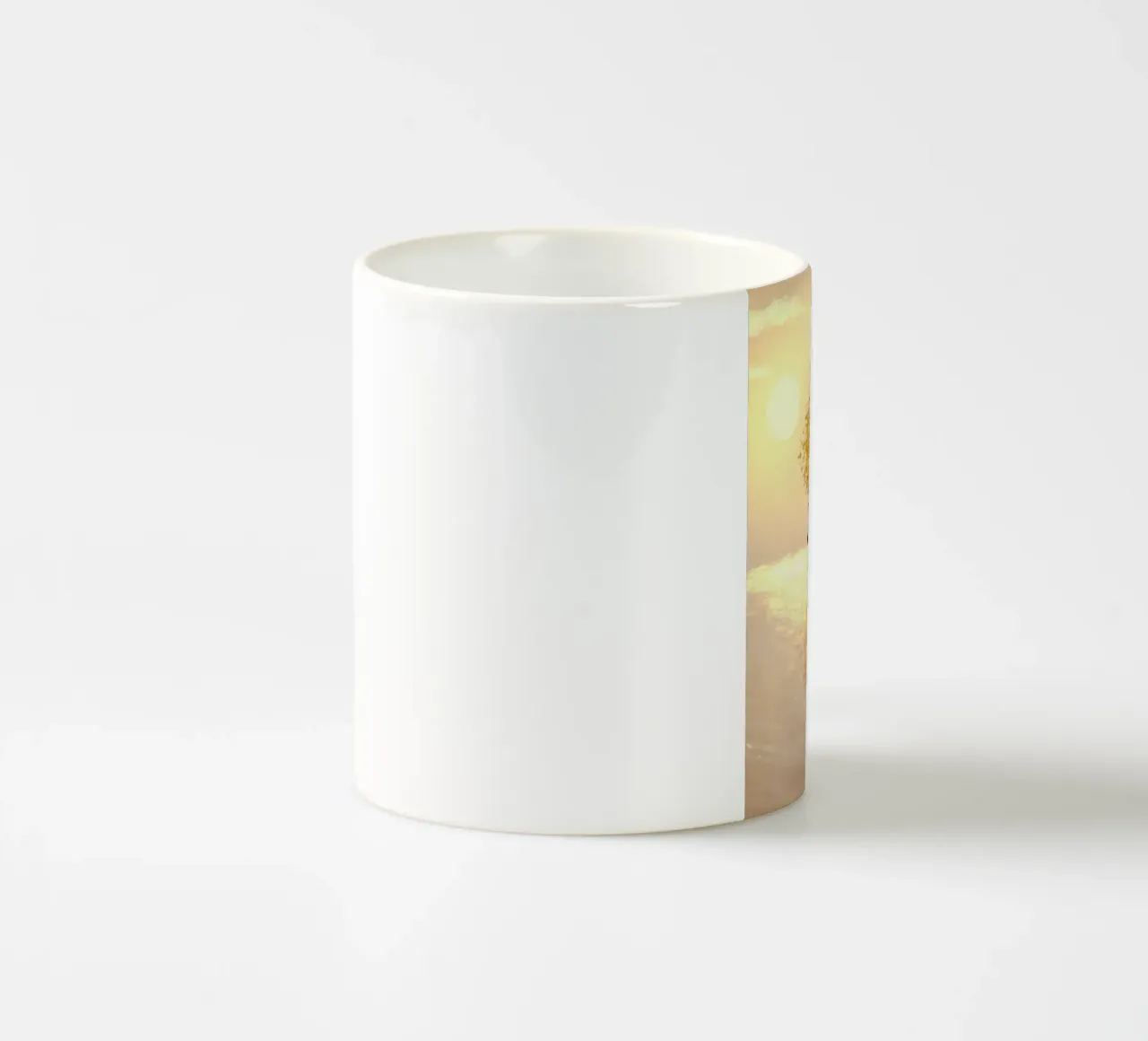 tree reflect in the sunlight tazza in ceramica da scoten