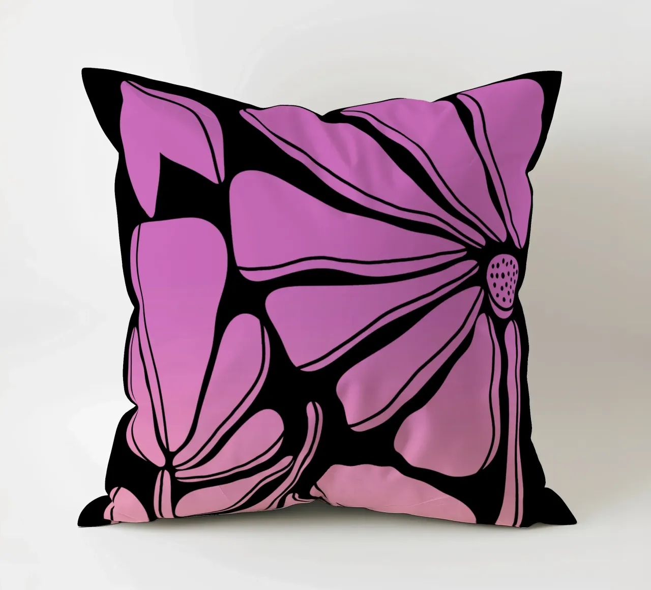 Blumen gradient pink cuscino da BAINAI STYLE