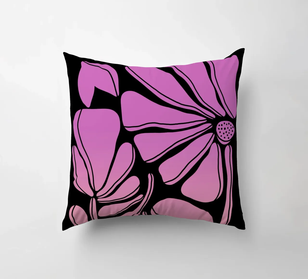 Blumen gradient pink cuscino da BAINAI STYLE