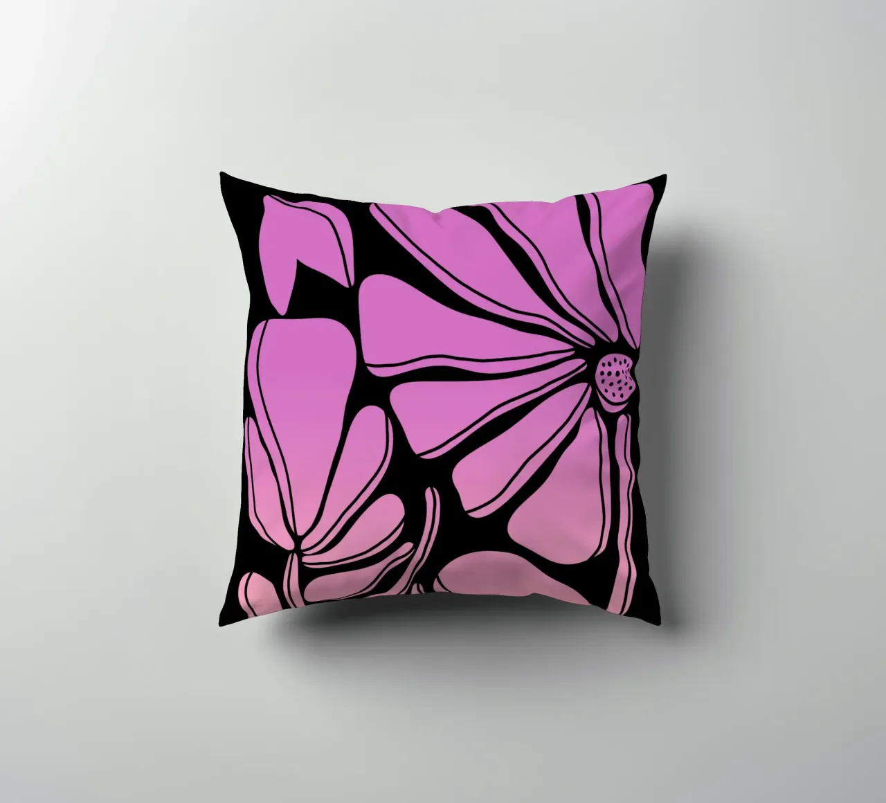 Blumen gradient pink cuscino da BAINAI STYLE