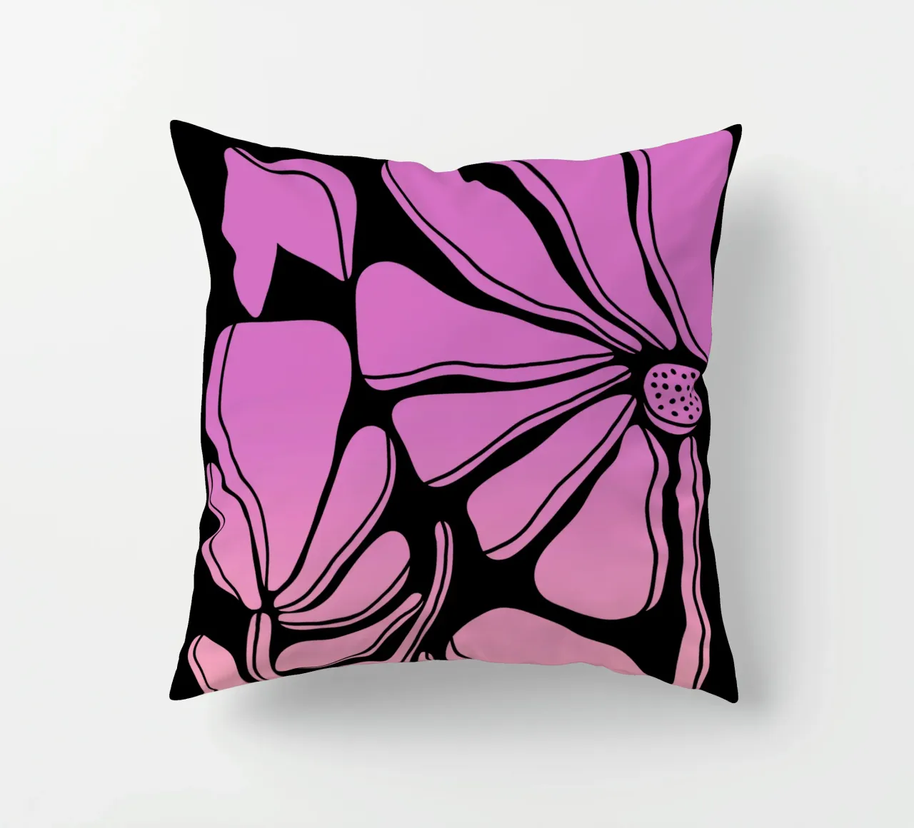 Blumen gradient pink cuscino da BAINAI STYLE