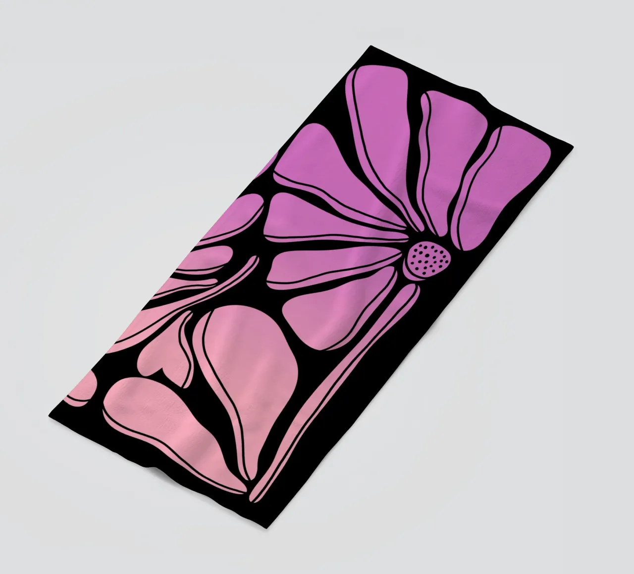 Blumen gradient pink telo mare da BAINAI STYLE