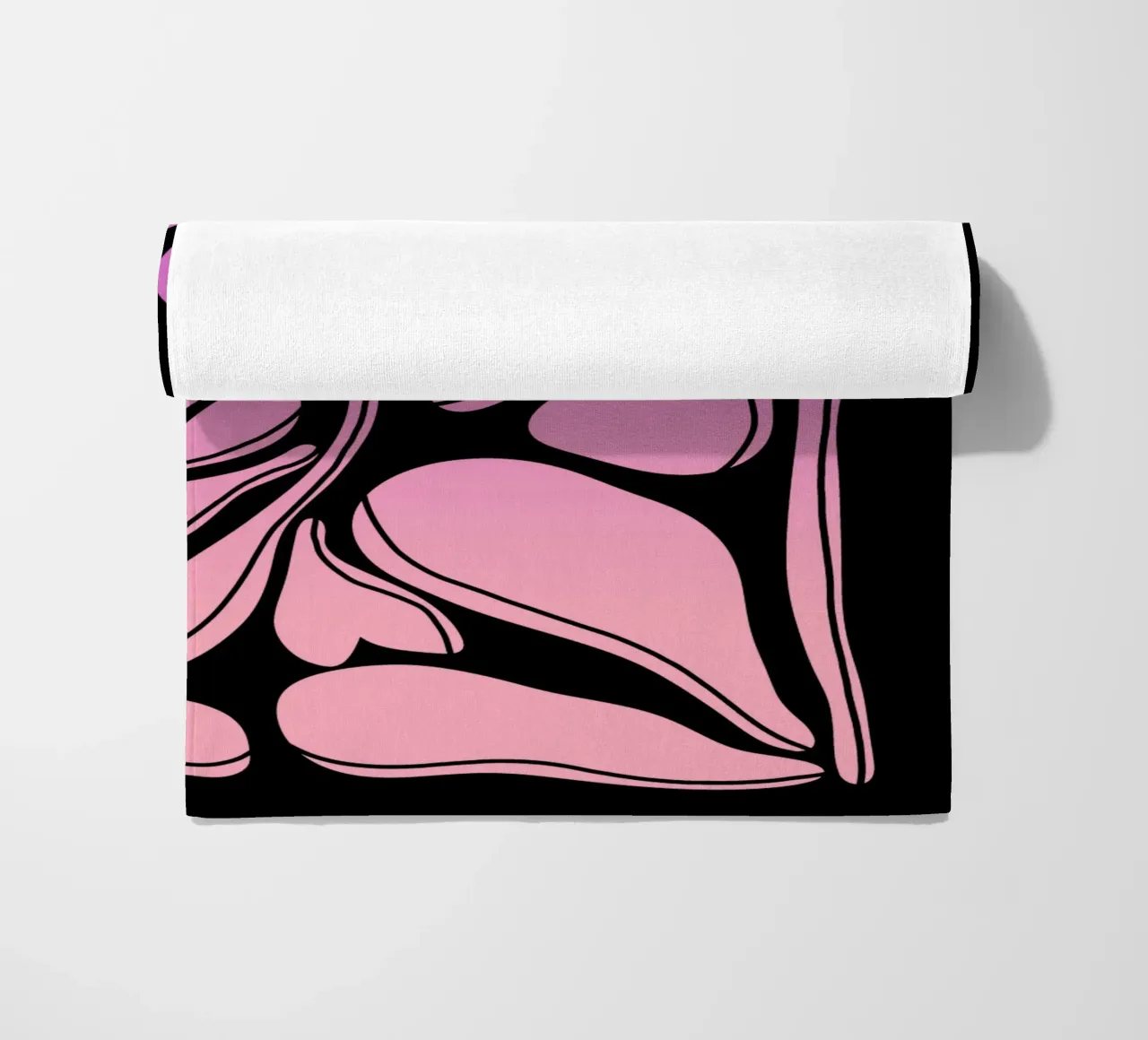 Blumen gradient pink telo mare da BAINAI STYLE