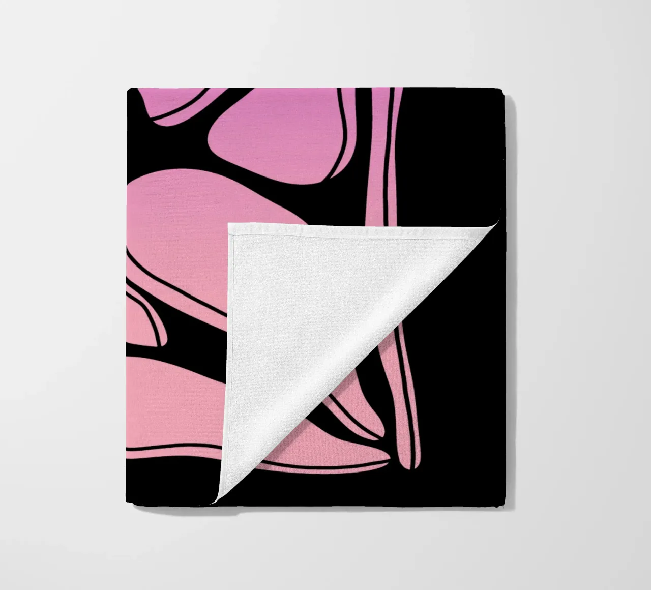 Blumen gradient pink telo mare da BAINAI STYLE