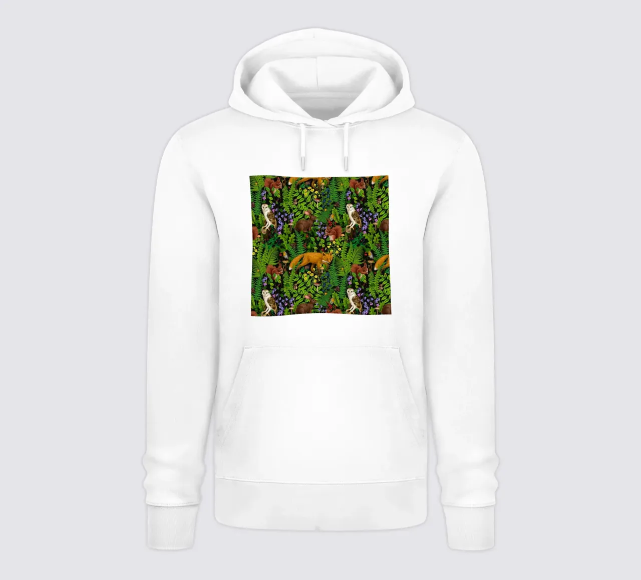 Vita nella foresta felpa con cappuccio da Painted Nature