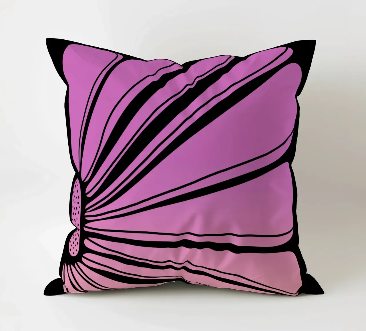 Flower gradient pink cuscino da BAINAI STYLE