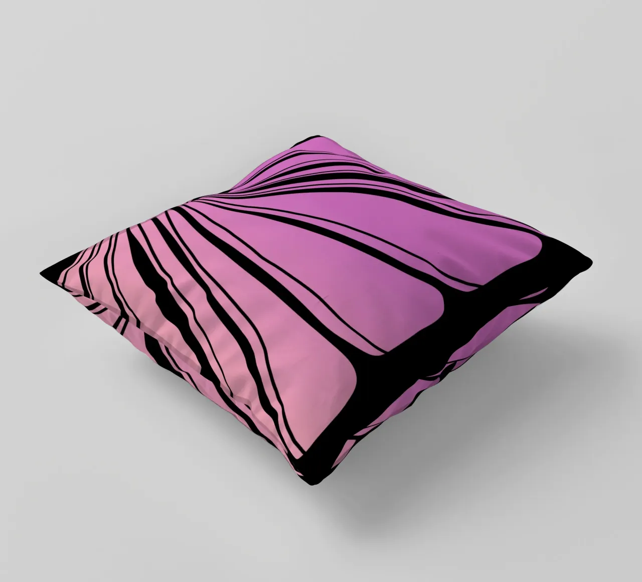Flower gradient pink cuscino da BAINAI STYLE
