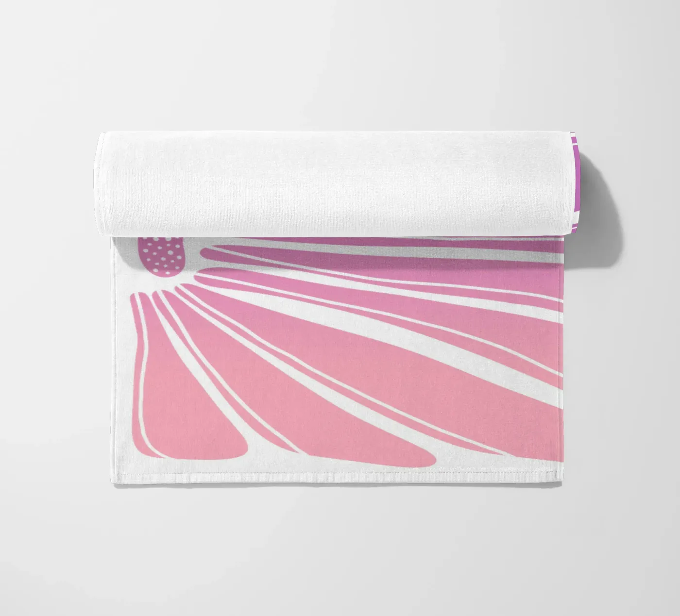 Flower gradient pink telo mare da BAINAI HOME