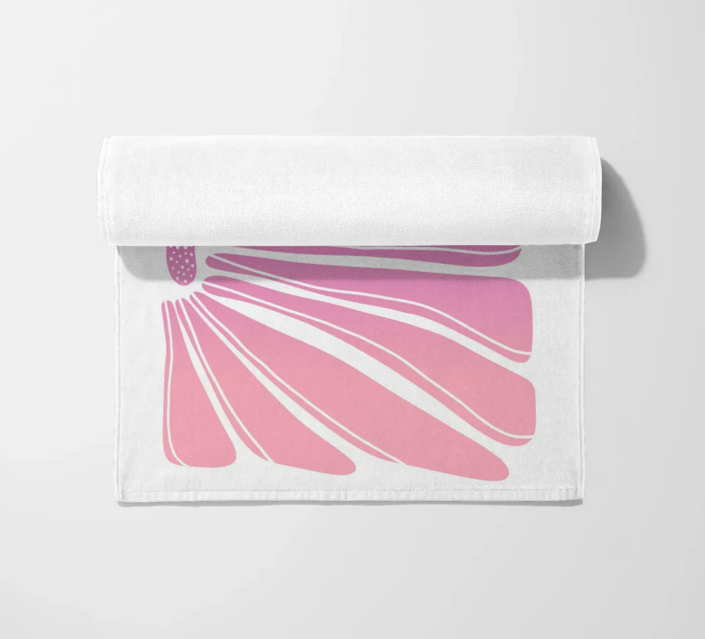 Flower gradient pink telo mare da BAINAI HOME
