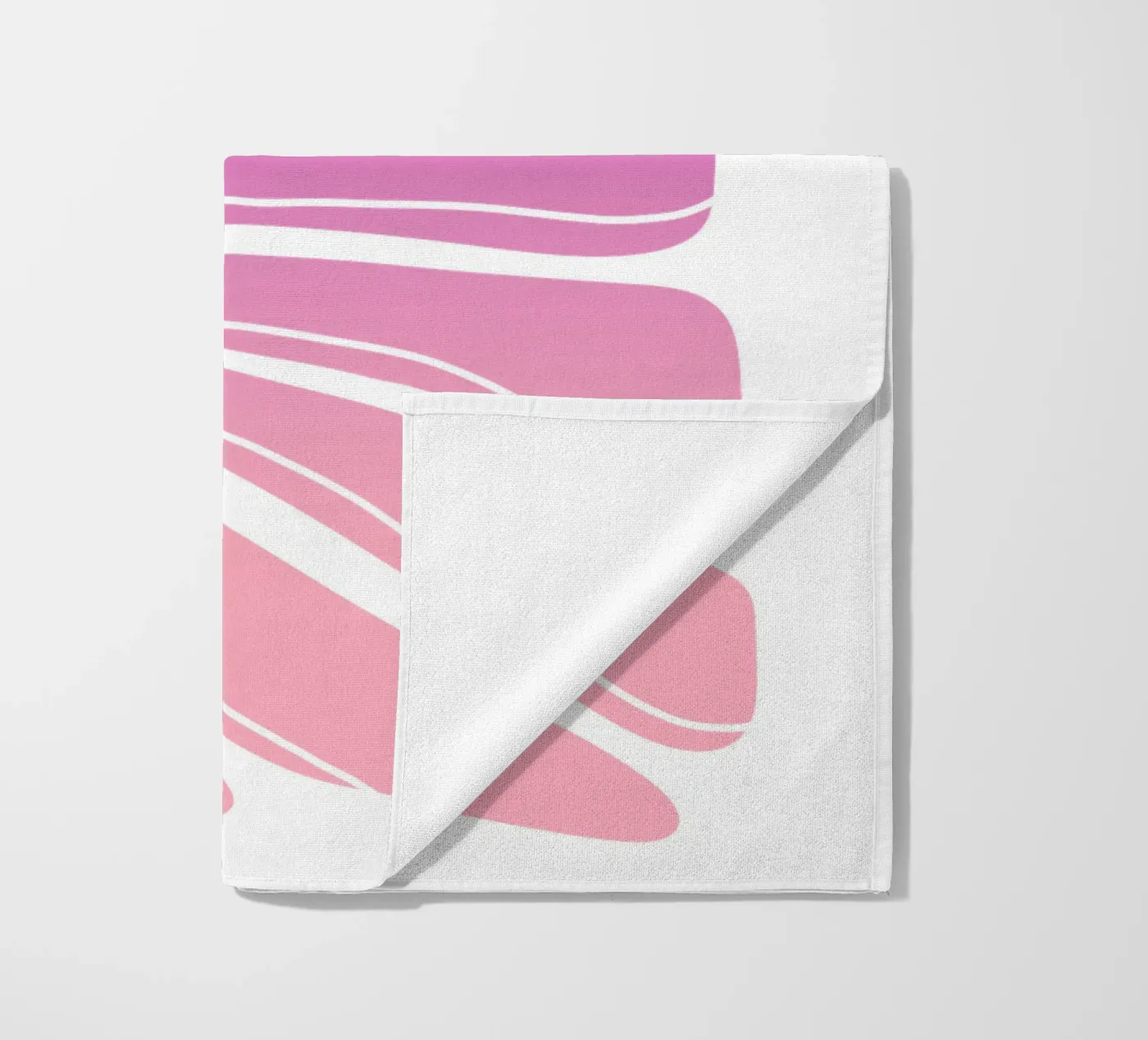 Flower gradient pink telo mare da BAINAI HOME