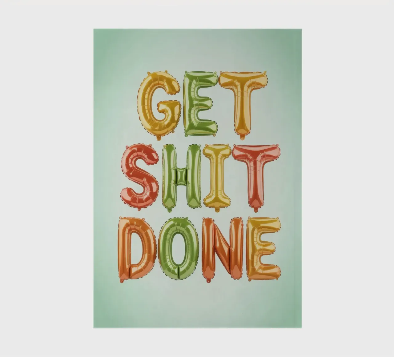 GET SHIT DONE diario da Words by Niki