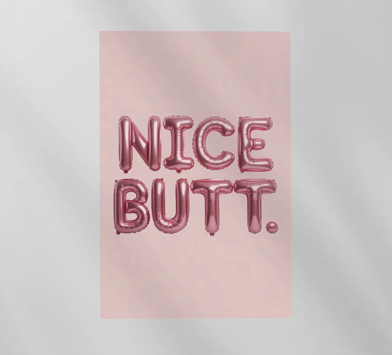 Nice Butt pellicola backlit da Words by Niki