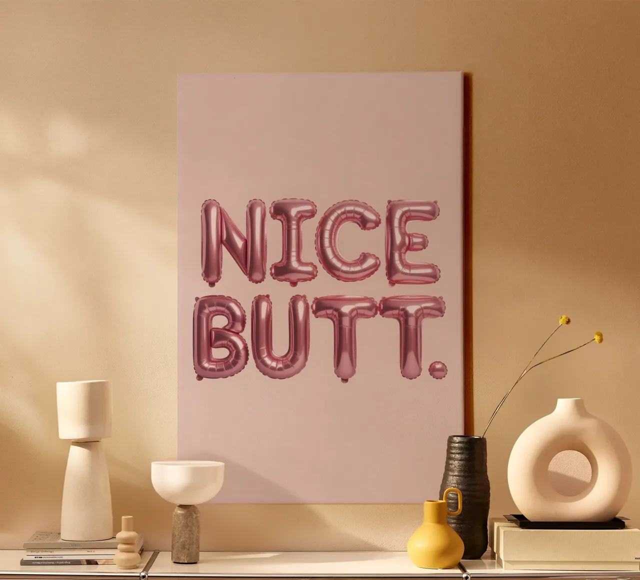 Nice Butt tela da Words by Niki