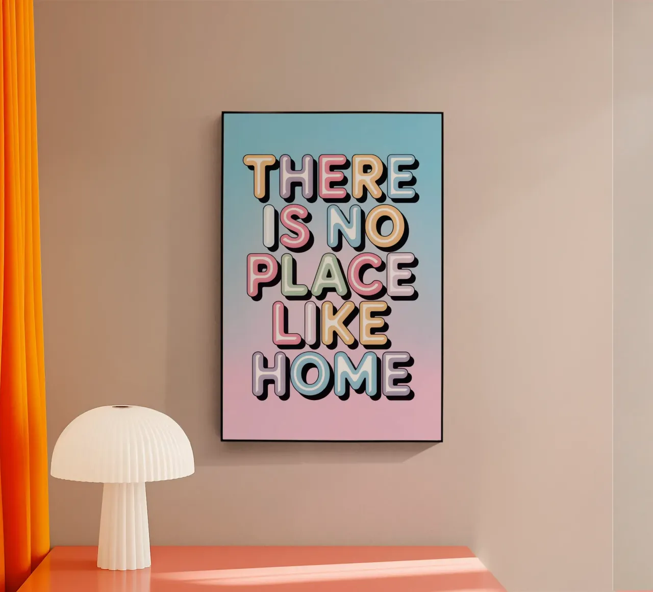 There Is No Place Like Home plexiglass da Words by Niki