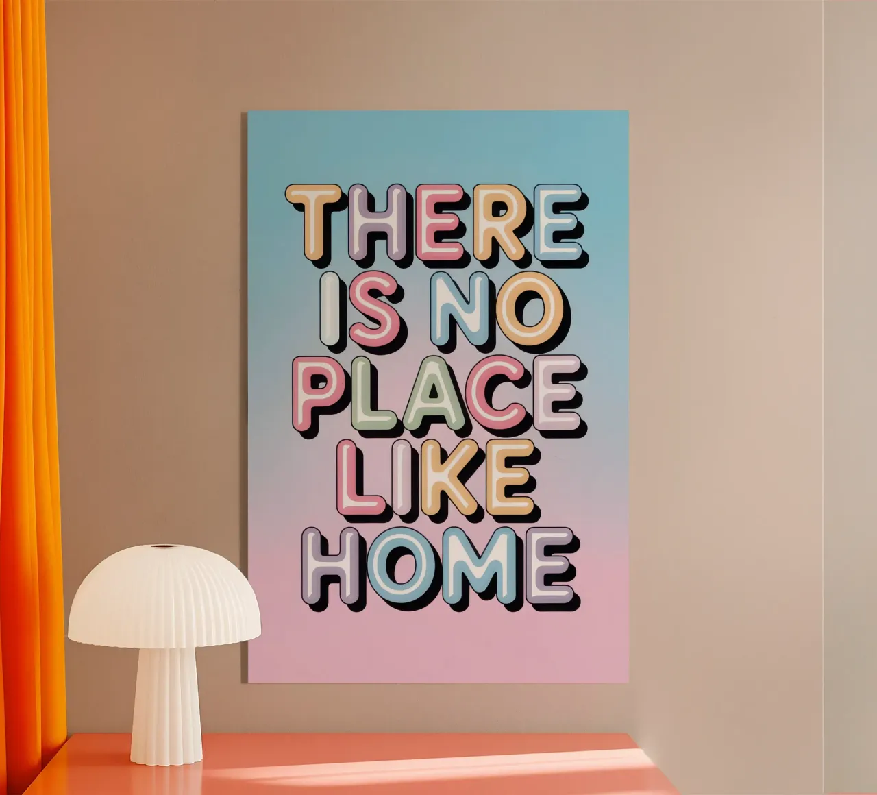 There Is No Place Like Home plexiglass da Words by Niki