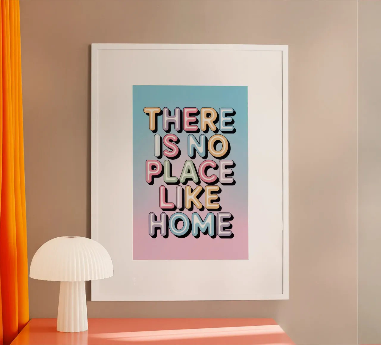 There Is No Place Like Home poster da Words by Niki