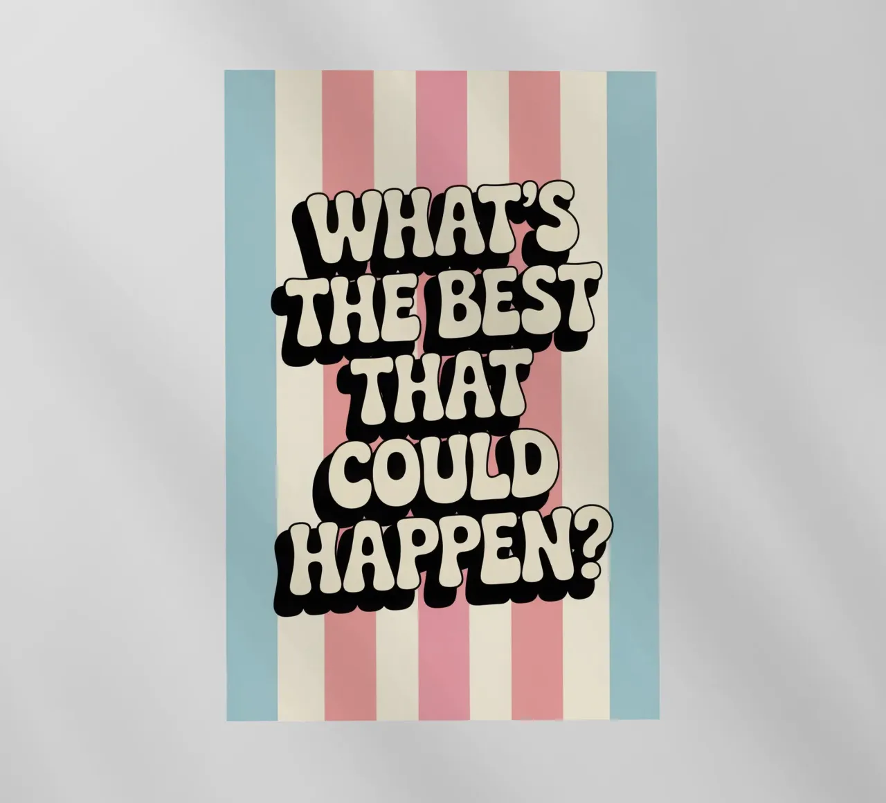 What's the Beste That Could Happen pellicola backlit da Words by Niki