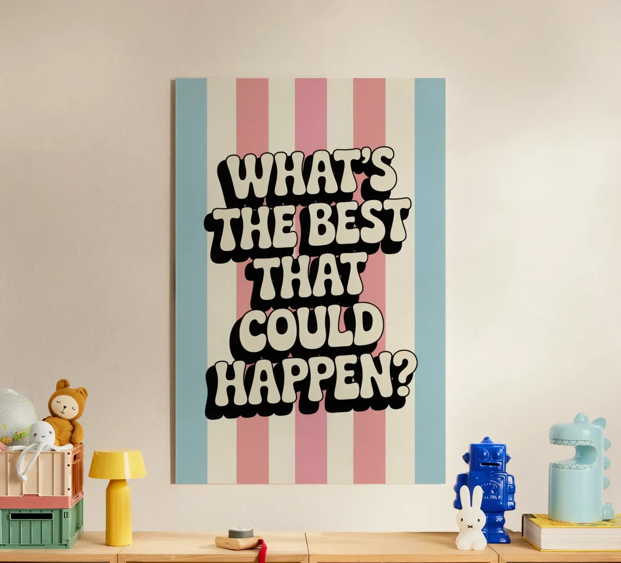 What's the Beste That Could Happen plexiglass da Words by Niki