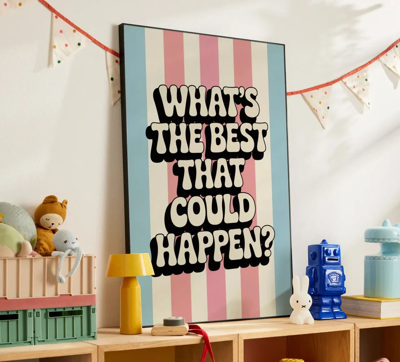 What's the Beste That Could Happen alluminio dibond da Words by Niki