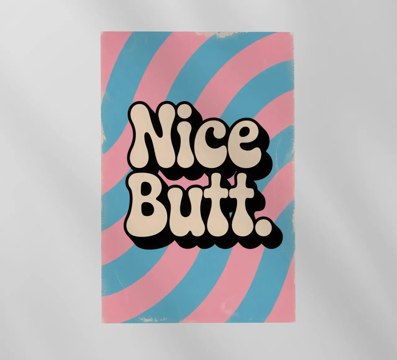 Nice Butt pellicola backlit da Words by Niki