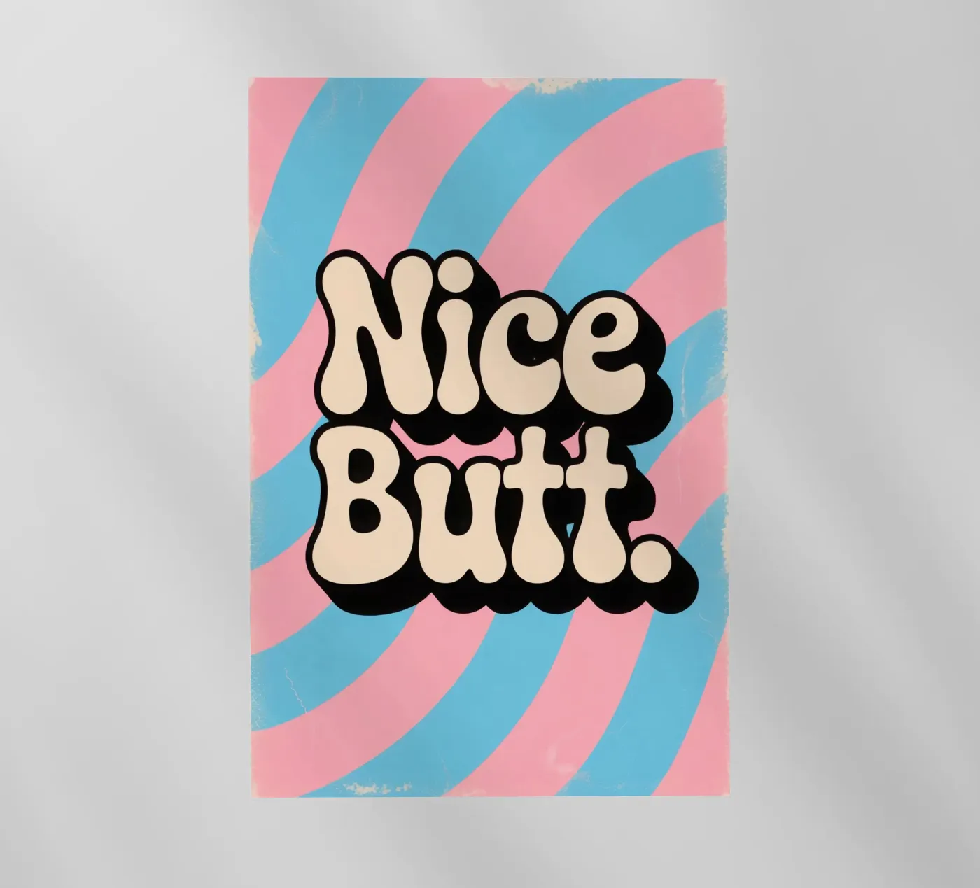 Nice Butt pellicola backlit da Words by Niki