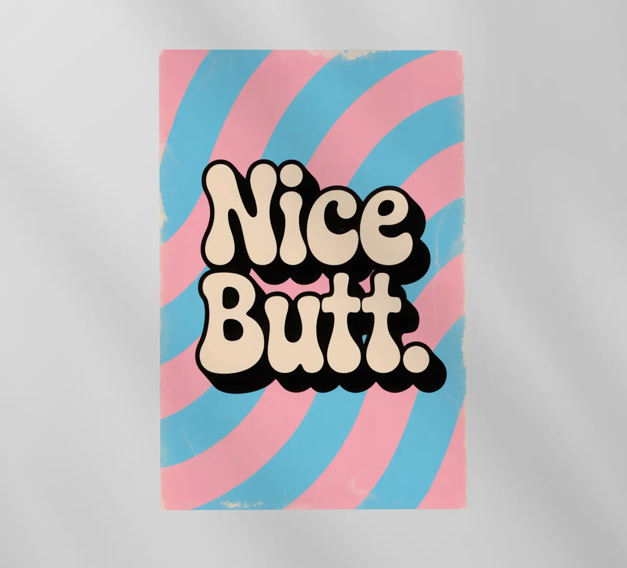 Nice Butt pellicola backlit da Words by Niki