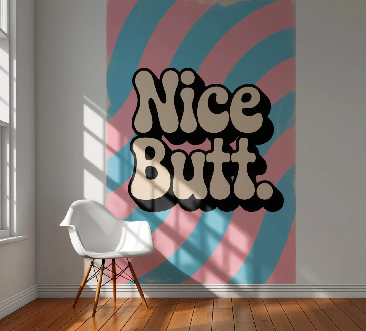 Nice Butt fotobehang van Words by Niki
