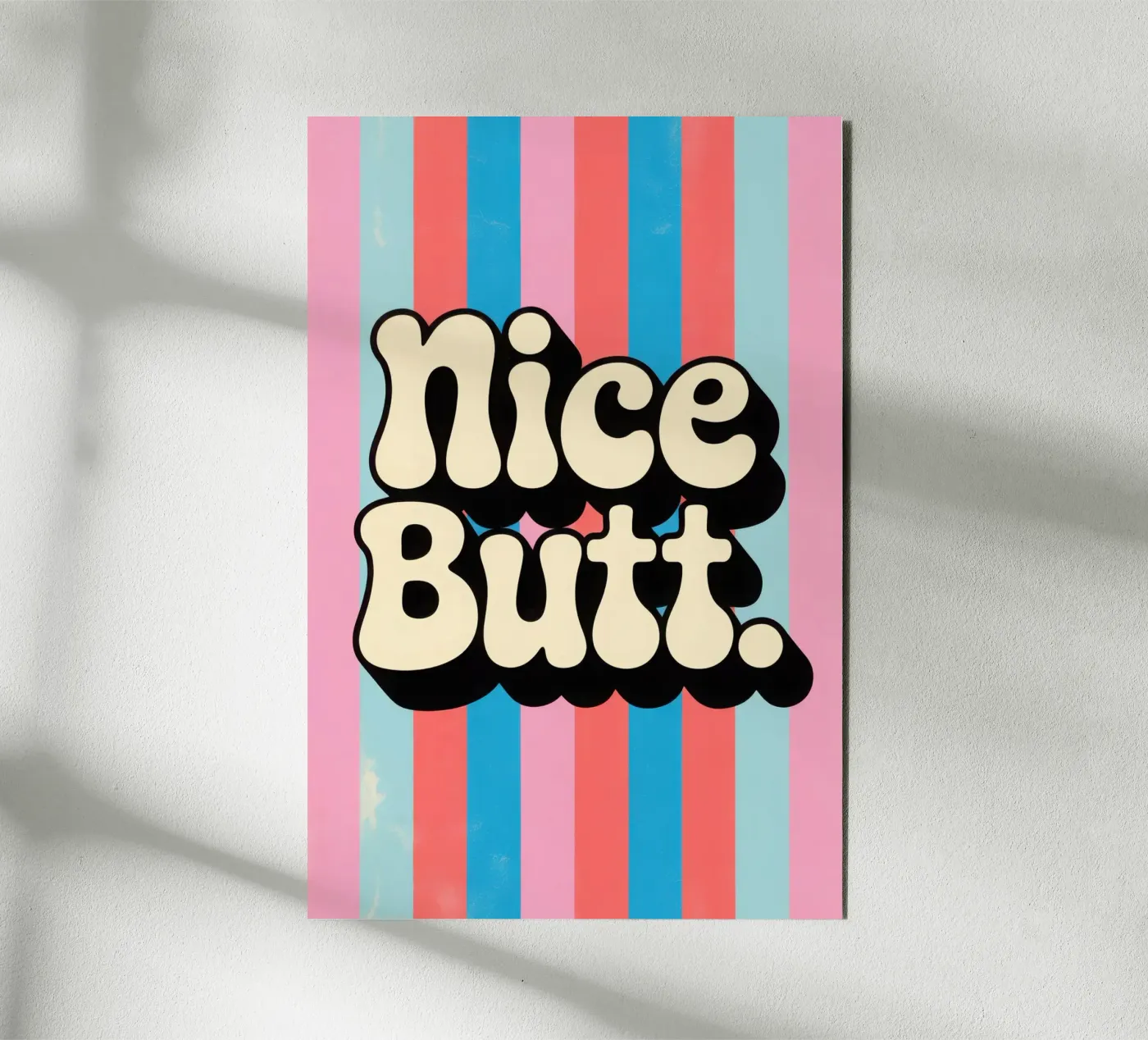Nice Butt forex plate by Words by Niki
