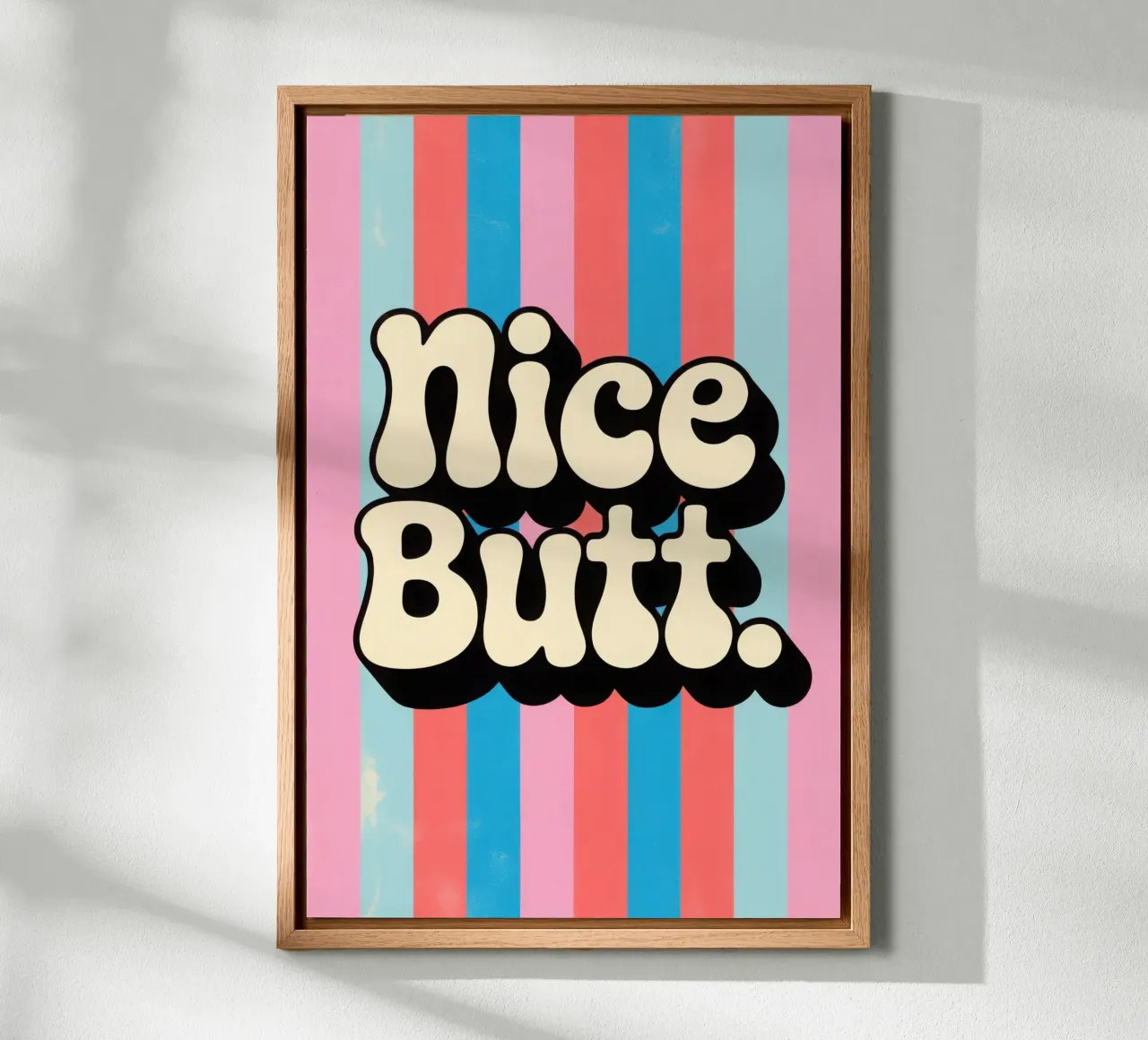 Nice Butt tela da Words by Niki