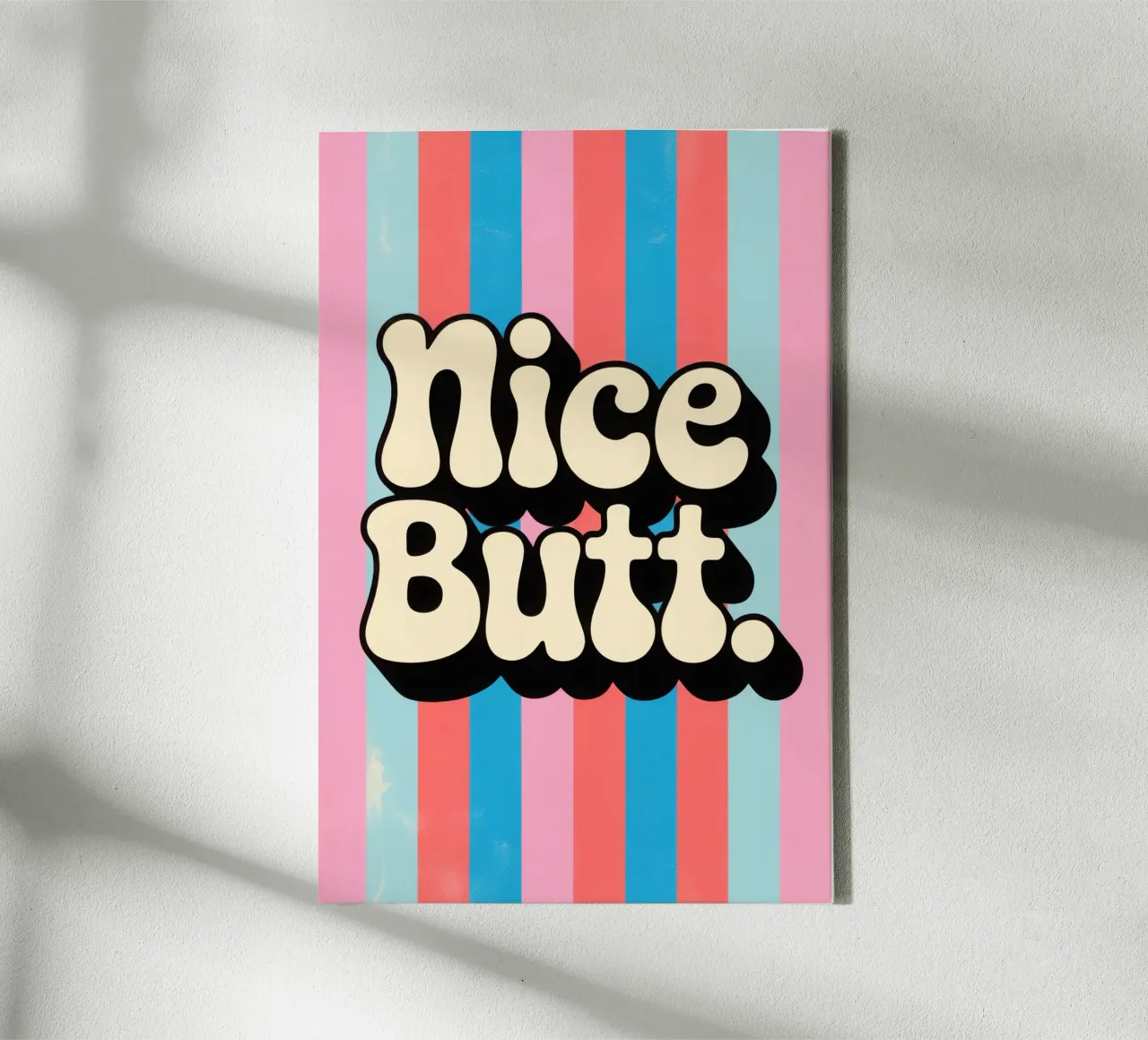 Nice Butt tela da Words by Niki