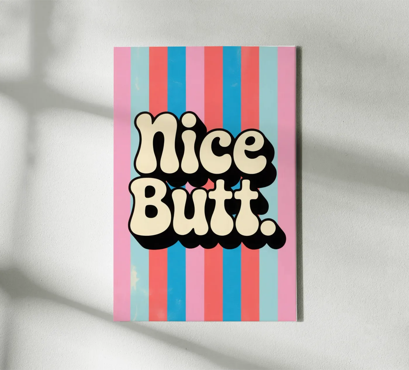 Nice Butt tela da Words by Niki