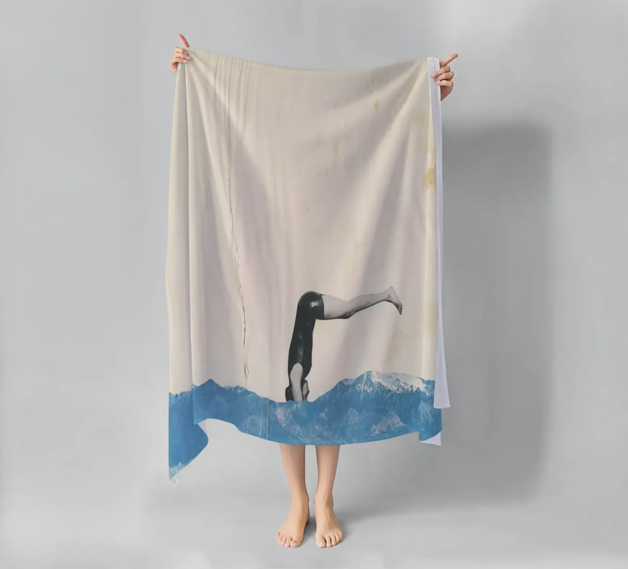 Tuffo telo mare da Cassia Beck Collage