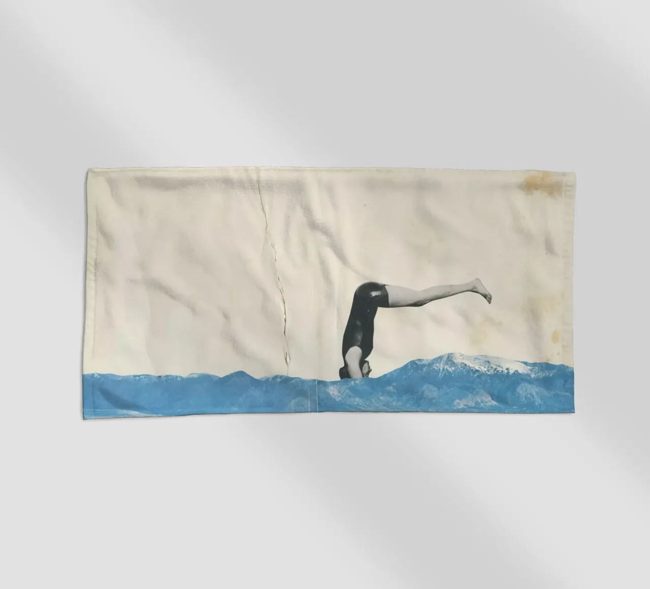 Tuffo telo mare da Cassia Beck Collage