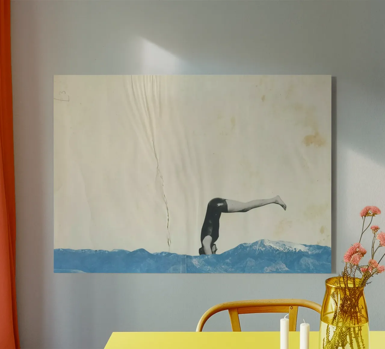 Tuffo plexiglass da Cassia Beck Collage