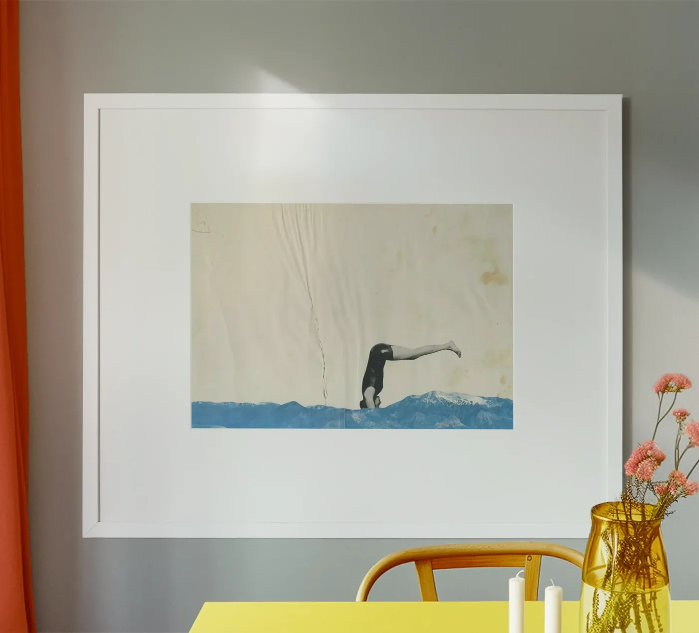 Tuffo poster da Cassia Beck Collage