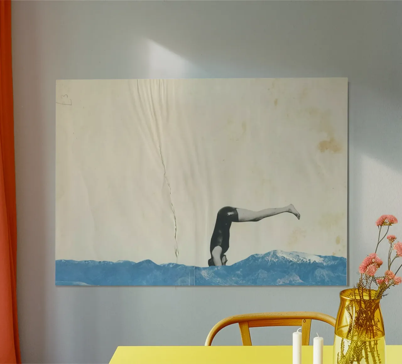 Tuffo poster da Cassia Beck Collage