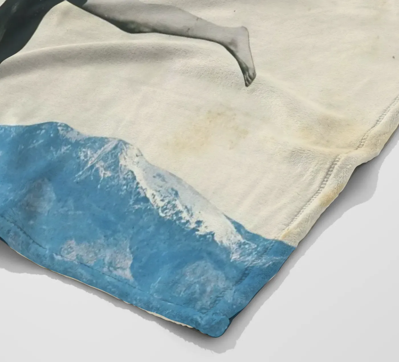 Duik fleecedeken van Cassia Beck Collage