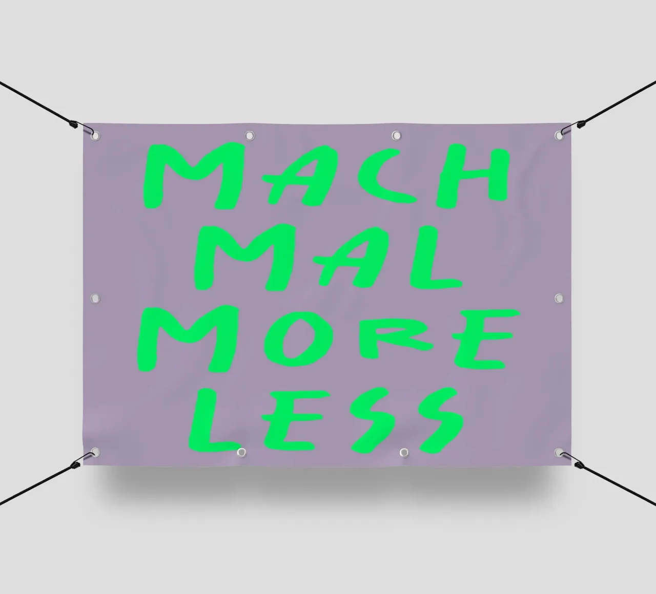 mach mal more less telo in pvc da FRICKE DESIGN
