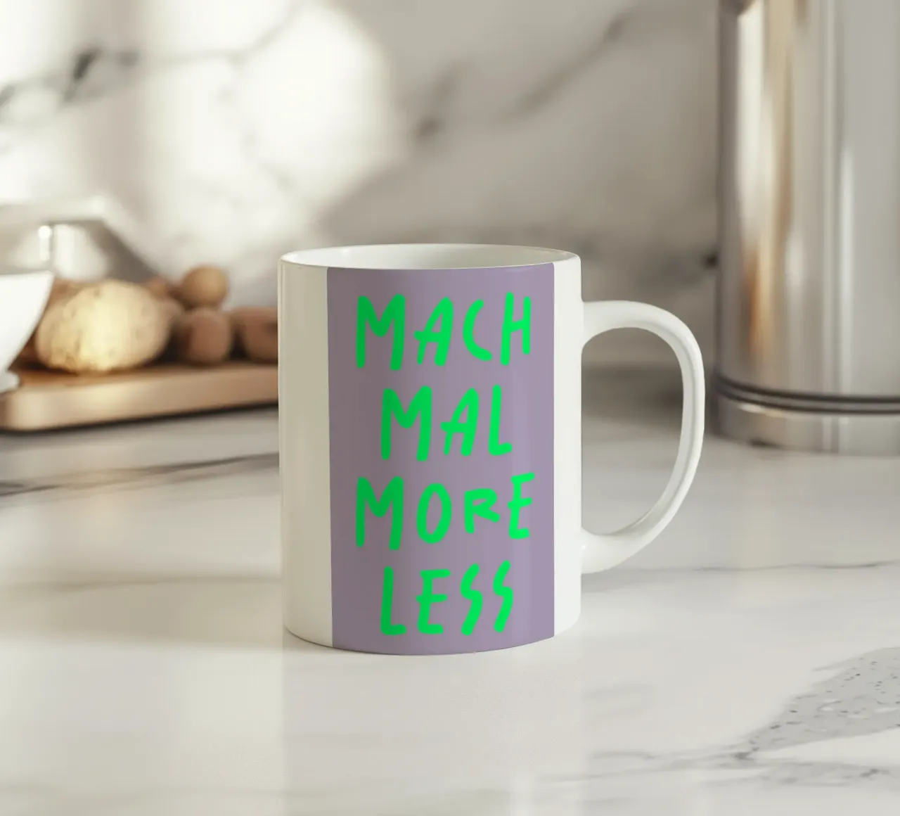 mach mal more less tazza in ceramica da FRICKE DESIGN
