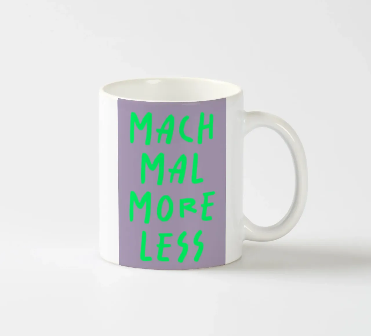 mach mal more less tazza in ceramica da FRICKE DESIGN