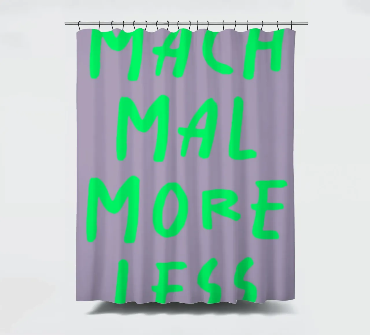 mach mal more less tenda da doccia da FRICKE DESIGN