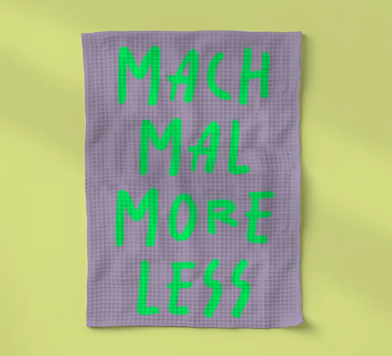 mach mal more less canovaccio da cucina da FRICKE DESIGN