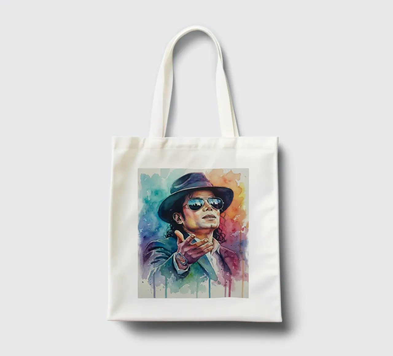 Il re del pop - Michael Jackson borsa in juta da Kalis